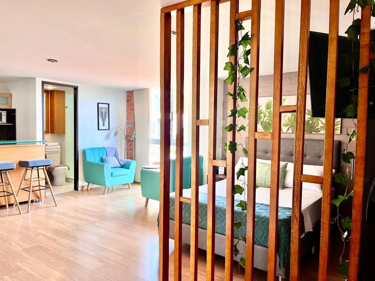 Moderno, Loft Iluminado En El Poblado Apartment Medellin